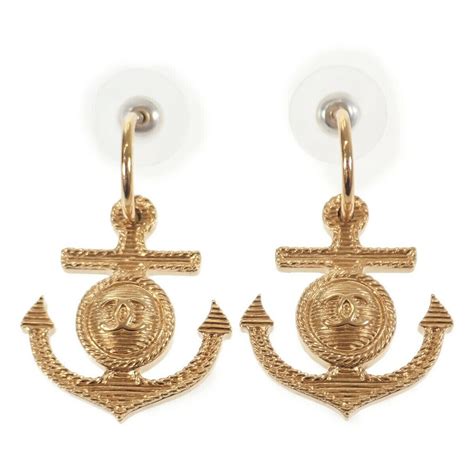 chanel anchor earrings|Chanel earrings vietnam.